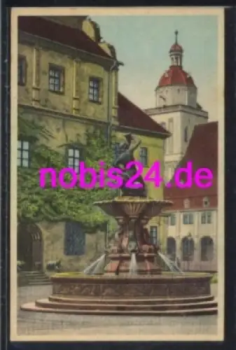 Dessau Schloßhof  Künstlerkarte *ca.1920