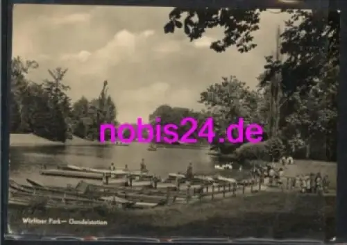 06786 Wörlitzer Park Gondeln o ca. 1964