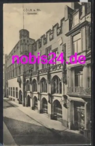 Köln Rhein Gürzenich o 3.3.1916