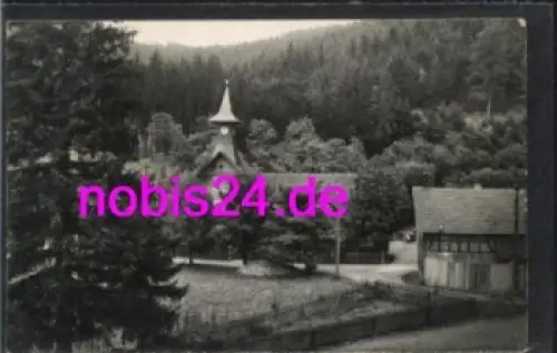 98693 Manebach Gasthof Teichmühle o 8.6.1960