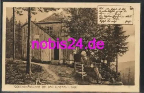 98693 Bad Ilmenau Goethehäuschen *ca.1925