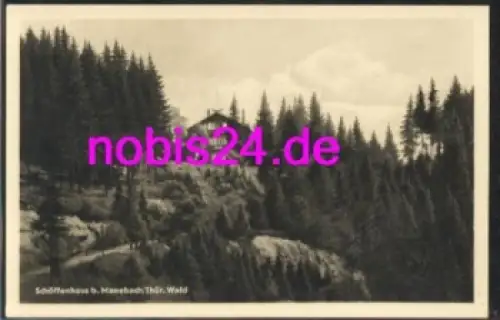98693 Manebach Thüringen Schöffenhaus *ca.1955