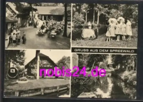 Spreewald Trachten Gasthaus o 5.9.1975