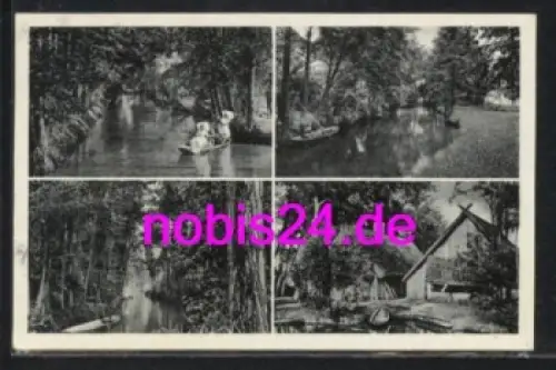 Spreewald Hütten Trachten o 11.7.1959