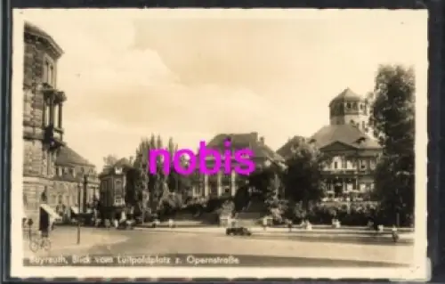 Bayreuth Luitpoldplatz Opernstraße *ca.1935