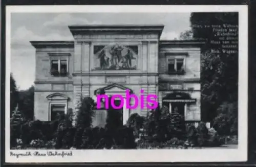 Bayreuth Haus Wahnfried *ca.1920