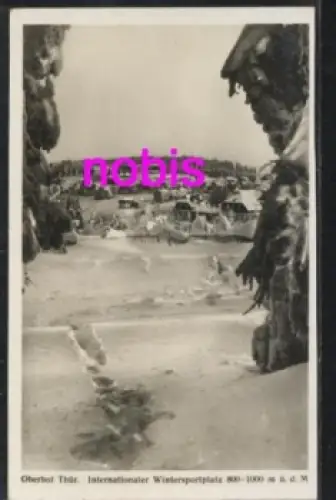 98559 Oberhof im Winter o 5.2.1934