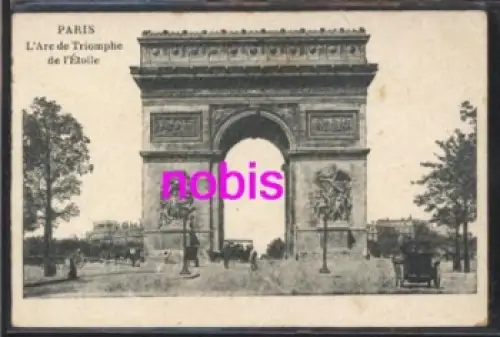Paris L Arc de Triomphe de I Etoile *ca. 1920
