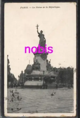 Paris La Statue de la Republique o 10.4.1914