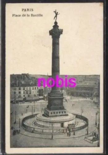Paris Place de la Bastille *ca. 1910
