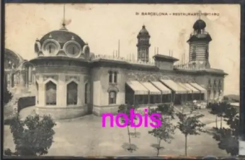 Barcelona  - Restaurant Tibidabo o 19.5.1921