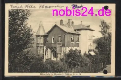 01773 Bärenfels Altenberg Pension Dietrichs o 28.12.1943
