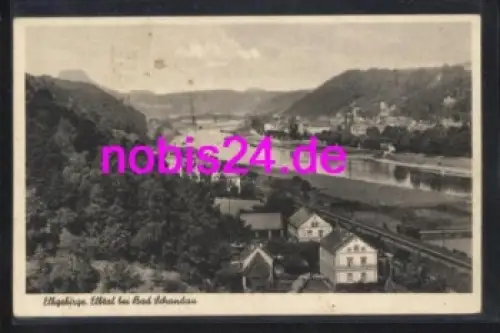 01814 Bad Schandau Elbtal Strasse *ca. 1930