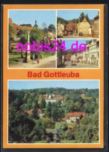 01816 Bad Gottleuba Mahrbildkarte Denkmal  * um 1985