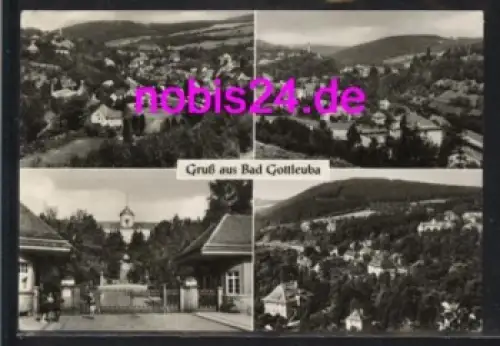 01816 Bad Gottleuba Mehrbildkarte Sanatorium o  1972
