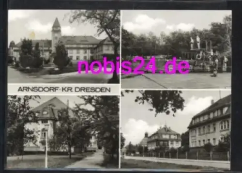 01477 Arnsdorf Badeanstalt *ca.1979