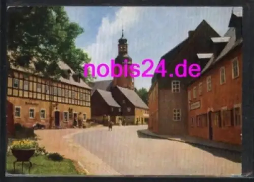 01778 Geising Gasthaus Kirche o ca.1970