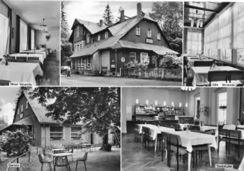 01776 Falkenhain Erzgebirge Kurheim o 1979