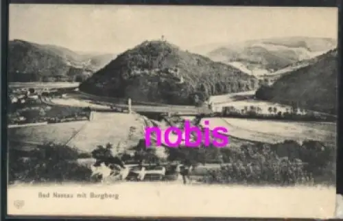 56377 Bad Nassau mit Burgberg *ca.1910