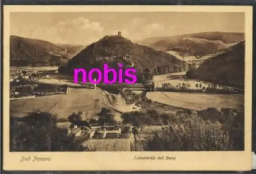 56377 Bad Nassau Lahnpartie Burg o 18.5.1914