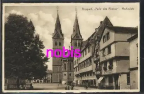 56154 Boppard Marktplatz o 16.2.1931