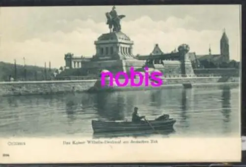 Coblenz Kaiser Wilhelm Denkmal *ca.1910