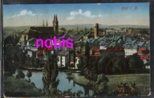 95032 Hof Saale o 4.8.1920