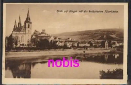 55411 Bingen  Katholische Pfarrkirche *ca.1930