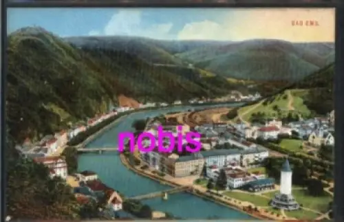 56130 Bad Ems Luftbild *ca.1910