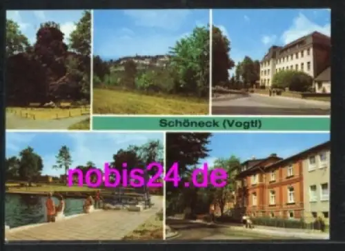 08281 Schöneck Vogtland Bad Alter Söll Krankenhaus o ca.1978