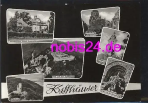 06567 Kyffhäuser Schloß Rathsfeld Burgen *ca.1966