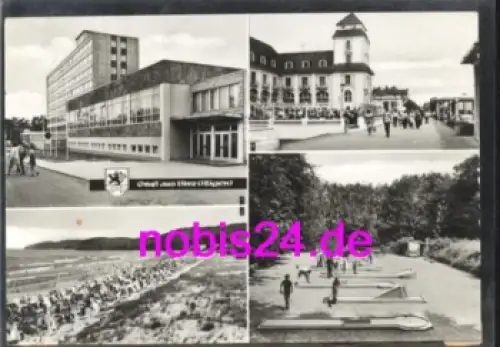 18609 Binz Ferienheime Minigolfanlage o 16.3.1983