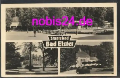 08645 Bad Elster Kuranlagen o 1.9.1967