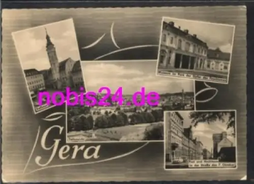 Gera Museum Post Hochhaus o 20.7.1965