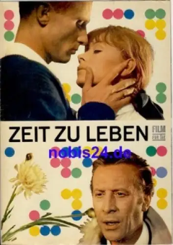 Zeit zu Leben - DEFA-Film mit Leon Niemczyk Jutta Hoffmann Fred Delmare 85/69 Film für Sie Programm
