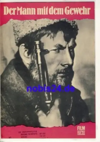 Der Mann mit dem Gewehr - Sowjetischer Film 103/69 Film für Sie Programm