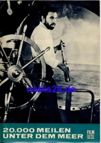 20000 Meilen unter dem Meer (20000 Leagues under the Sea) Progress Programm 43/69 Film für Sie mit Kirk Douglas und James Mason