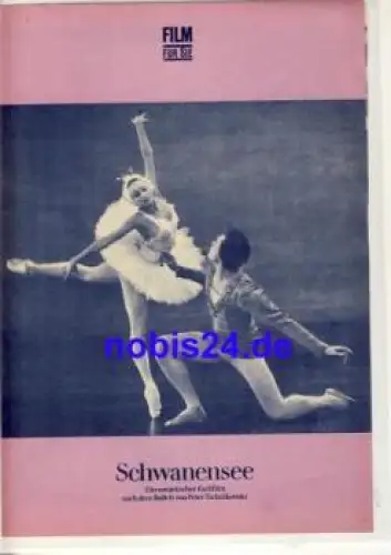 Schwanensee - Sowjetischer Film mit Jelena Jewtejewa John Markowski Mahmut Essambajew Valery Panov 15/69 Film für Sie Programm