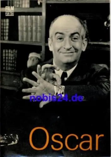 Oscar - Französischer Film mit Louis de Funes Claude Rich 49/69 Progress Programm Film für Sie