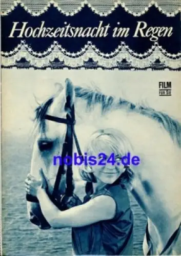 Hochzeitsnacht im Regen - DEFA-Film mit Frank Schöbel Herbert Köfer 47/67 Progress Programm