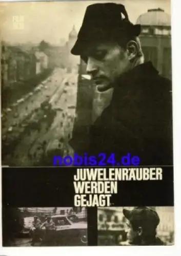 Juwelenräuber werden gejagt - Tschechoslowakischer Film  2/68 Progress Programm