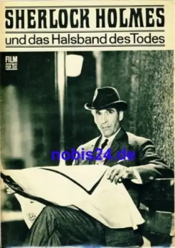 Sherlock Holmes und das Halsband des Todes mit Christopher Lee und Senta Berger 117/67 Film für Sie