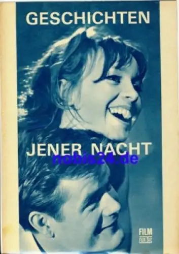 Geschichten jener Nacht DEFA-Film mit Ulrich Thein, Angelika Waller, 59/67 Film für Sie Programm