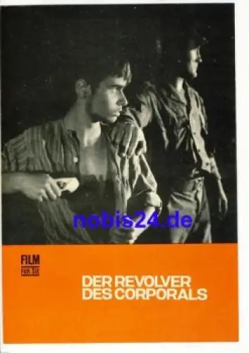 Der Revolver des Corporals - DEFA-Film mit Peter Donat Heinz Tischer 57/67 Film für Sie Programm