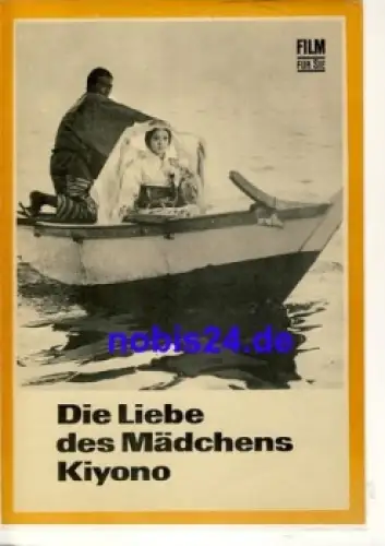 Die Liebe des Mädchens Kiyono (the Flame of Devotion Shuen) - Japanischer Film 5/70 Film für Sie Programm
