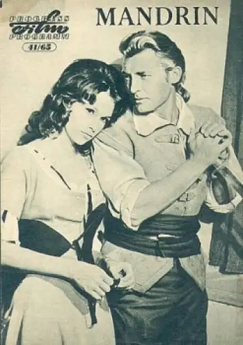 Mandrin mit Georges Riviere und Silvia Monfort 41/65  Progress Programm