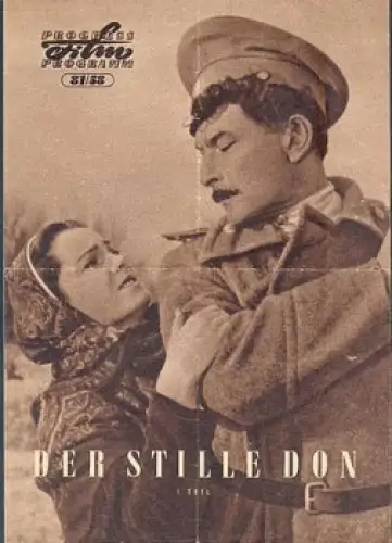 der stille Don 1.Teil - Sowjetischer Film 81/58 Progress Programm