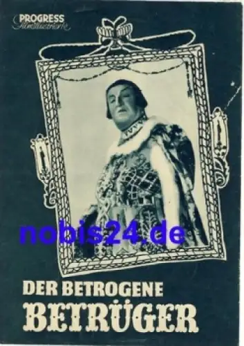 Der betrogene Betrüger - französische Film mit Harry Baur Louis Jouvet 40/55 Progress Filmillustrierte