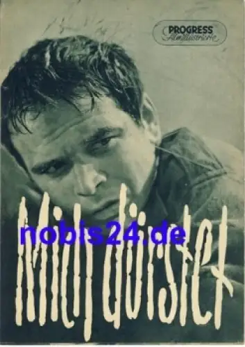 Mich dürstet - DEFA-Film mit Edwin Marian Harry Hindemith 59/56 Progress Filmillustrierte