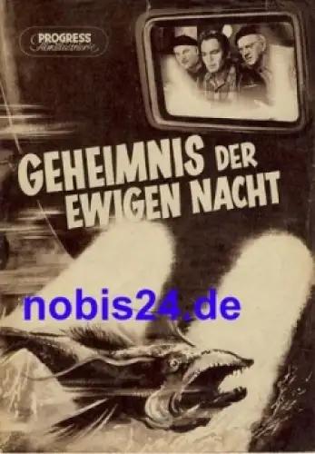 Geheimnis der ewigen Nacht - Sowjetischer Film 17/57 Progress Filmillustrierte